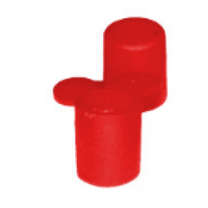Pin End Cap – Red PECRCP (Pack of 100)